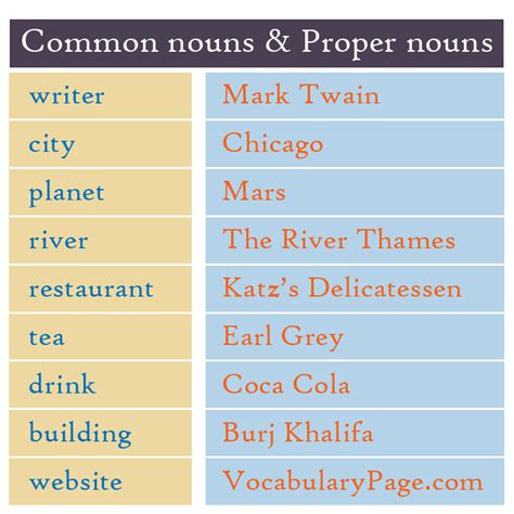 is village a common noun